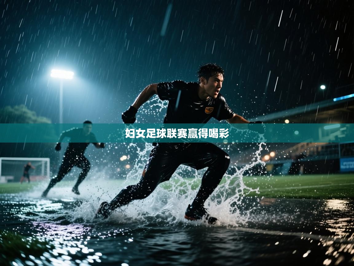 妇女足球联赛赢得喝彩